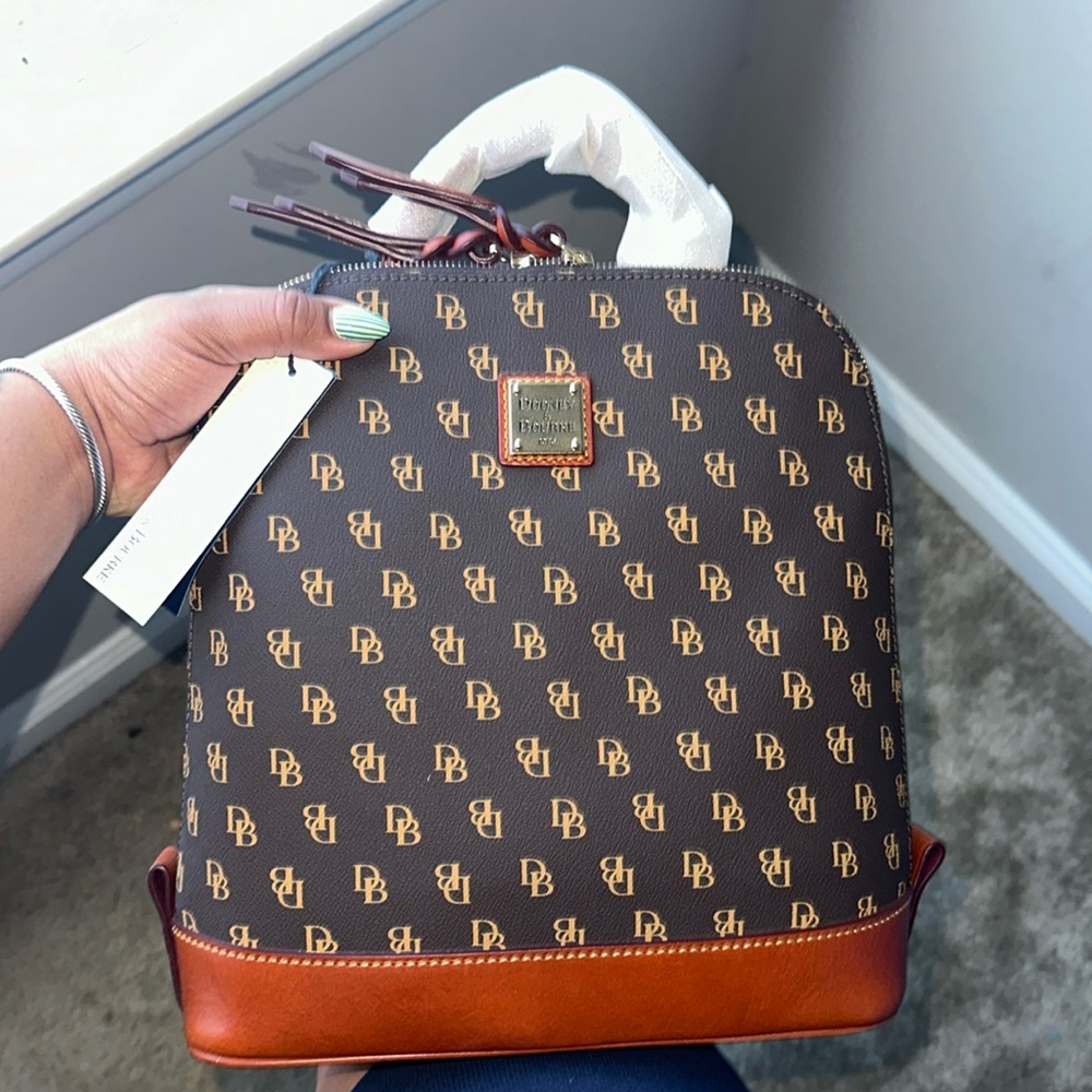 Dooney and Bourke Gretta Zip Pod Backpack